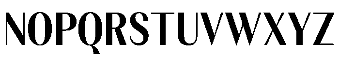 AtQueen Demi Font UPPERCASE