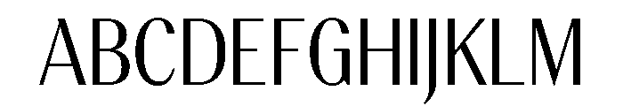 AtQueen Light Font UPPERCASE