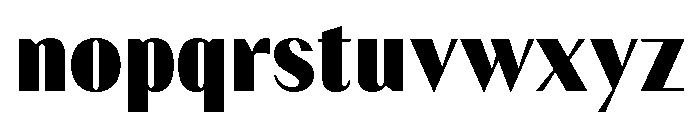 AtQueen Poster Font LOWERCASE