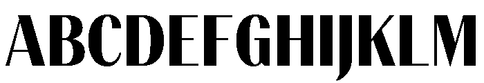 AtQueen Ultra Font UPPERCASE