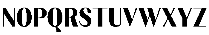 AtQueen Ultra Font UPPERCASE