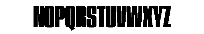 AtRoca Regular Font UPPERCASE