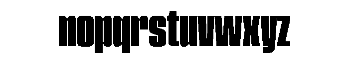 AtRoca Regular Font LOWERCASE