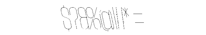 AtSlamCnd AirBackslant Font OTHER CHARS