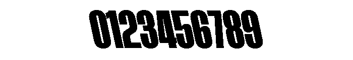 AtSlamCnd BlackBackslant Font OTHER CHARS