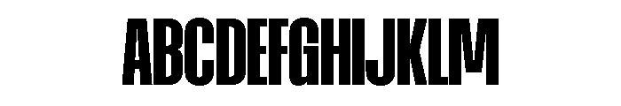 AtSlamCnd Bold Font UPPERCASE