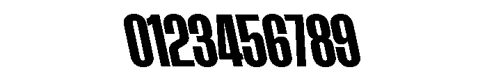 AtSlamCnd BoldBackslant Font OTHER CHARS