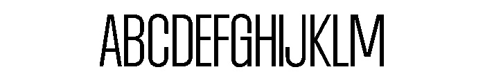AtSlamCnd Light Font UPPERCASE