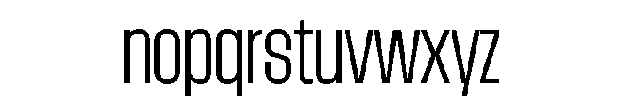 AtSlamCnd Light Font LOWERCASE