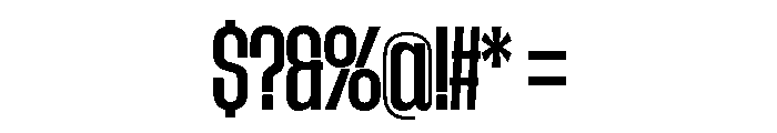 AtSlamCnd Medium Font OTHER CHARS