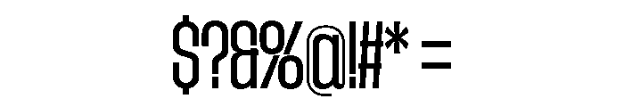 AtSlamCnd Regular Font OTHER CHARS