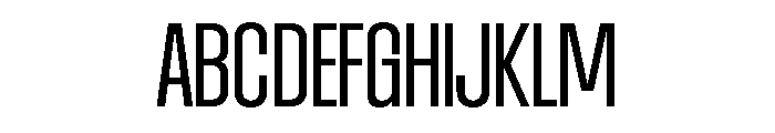 AtSlamCnd Regular Font UPPERCASE