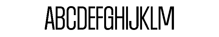 AtSlamCnd Retina Font UPPERCASE