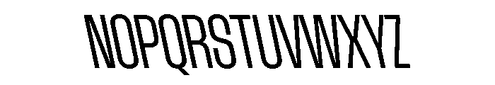 AtSlamCnd RetinaBackslant Font UPPERCASE