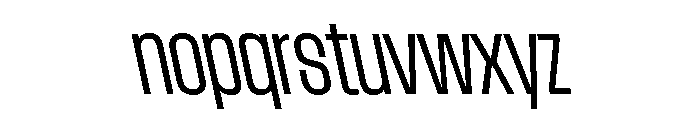 AtSlamCnd RetinaBackslant Font LOWERCASE