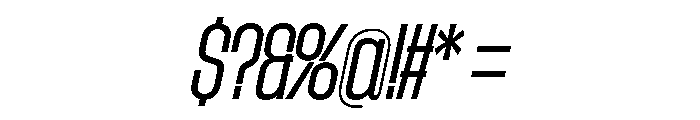 AtSlamCnd RetinaSlanted Font OTHER CHARS