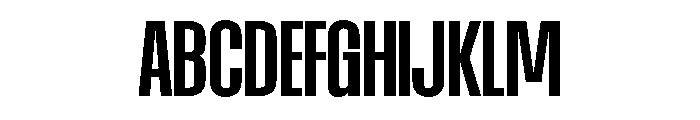 AtSlamCnd Semibold Font UPPERCASE