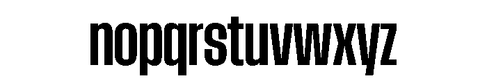 AtSlamCnd Semibold Font LOWERCASE