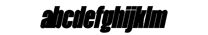 AtSlamCnd SuperSlanted FONT