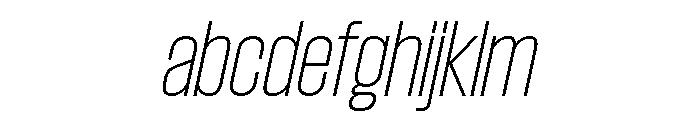 AtSlamCnd ThinSlanted FONT