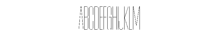 AtSlamXCnd Air Font UPPERCASE