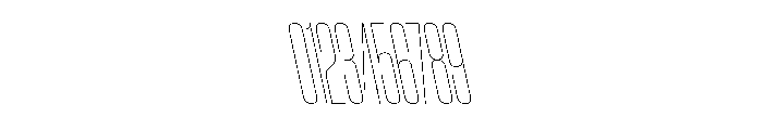 AtSlamXCnd AirBackslant Font OTHER CHARS