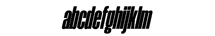 AtSlamXCnd BlackSlanted FONT