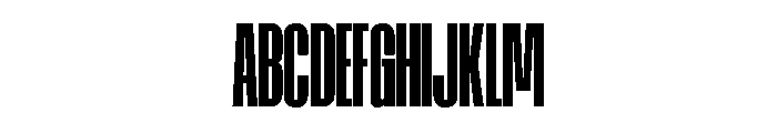 AtSlamXCnd Bold Font UPPERCASE