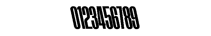 AtSlamXCnd BoldBackslant Font OTHER CHARS