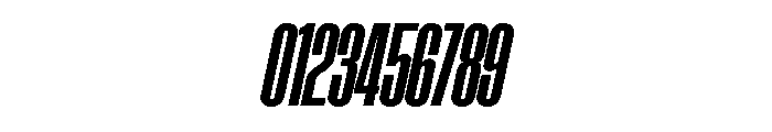 AtSlamXCnd BoldSlanted Font OTHER CHARS