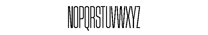 AtSlamXCnd Light Font UPPERCASE