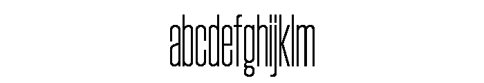 AtSlamXCnd Light FONT
