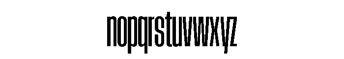 AtSlamXCnd Medium Font LOWERCASE