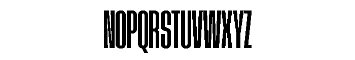 AtSlamXCnd Semibold Font UPPERCASE