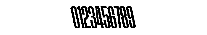 AtSlamXCnd SemiboldBackslant Font OTHER CHARS