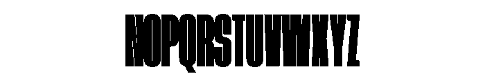 AtSlamXCnd Super Font UPPERCASE