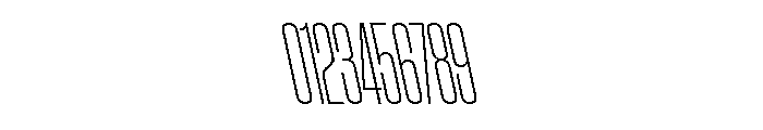 AtSlamXCnd ThinBackslant Font OTHER CHARS