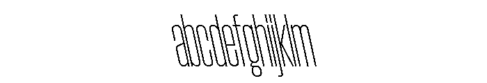 AtSlamXCnd ThinBackslant FONT
