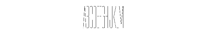 AtSlamXXCnd Air Font UPPERCASE