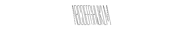 AtSlamXXCnd AirBackslant Font UPPERCASE