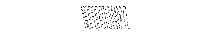 AtSlamXXCnd AirBackslant Font UPPERCASE