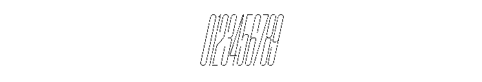 AtSlamXXCnd AirSlanted Font OTHER CHARS