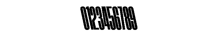 AtSlamXXCnd BlackBackslant Font OTHER CHARS