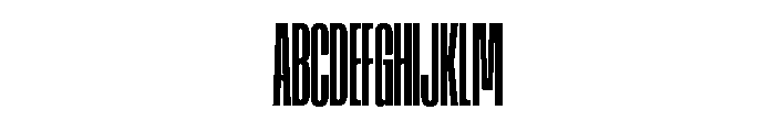 AtSlamXXCnd Bold Font UPPERCASE