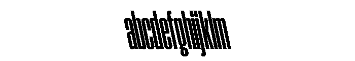 AtSlamXXCnd BoldBackslant FONT