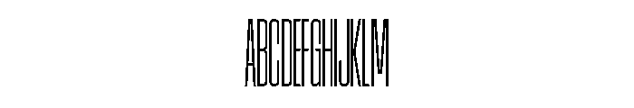 AtSlamXXCnd Light Font UPPERCASE