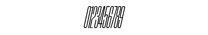 AtSlamXXCnd LightSlanted Font OTHER CHARS