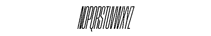 AtSlamXXCnd LightSlanted Font UPPERCASE