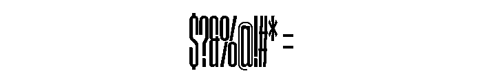 AtSlamXXCnd Medium Font OTHER CHARS