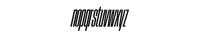 AtSlamXXCnd MediumSlanted Font LOWERCASE